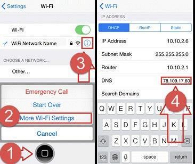 More WiFi Settings | Bypass iPhone Activation Lock With Or Without Jailbreak