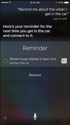 open Reminder via Siri | Reset iPhone Passcode without Losing Data