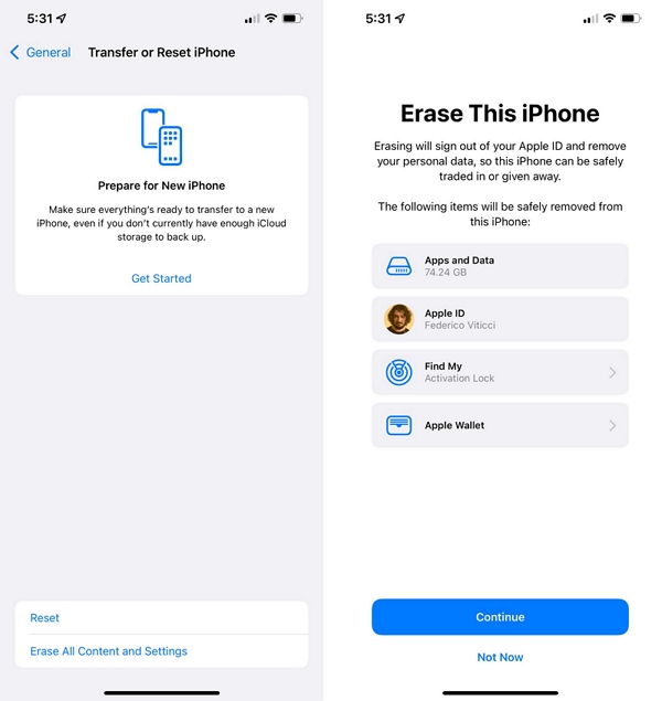 factory settings | Screen Time Restriction Passcode iPhone
