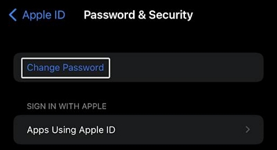 Change Password | Change iCloud Password