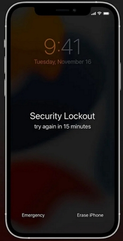 erase iPhone in lock screen | forgot apple id password