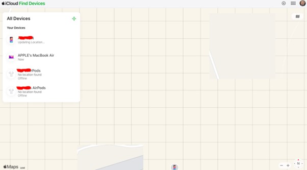 get into locked iPhone via Find My iPhone step 3