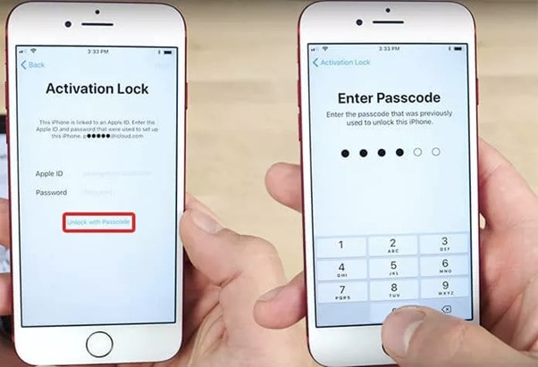 Input Screen Passcode
