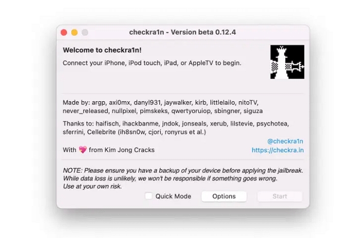 checkra1nをインストールする