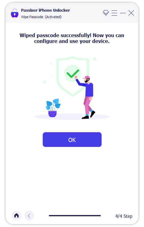 Passixer iPhone Unlocker Wipe Passcode 4 | Forgot Screen Password on iPhone