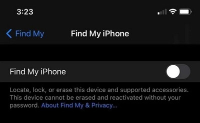 turn off Find My iPhone | Turn Off Find My iPhone Without Them Knowing