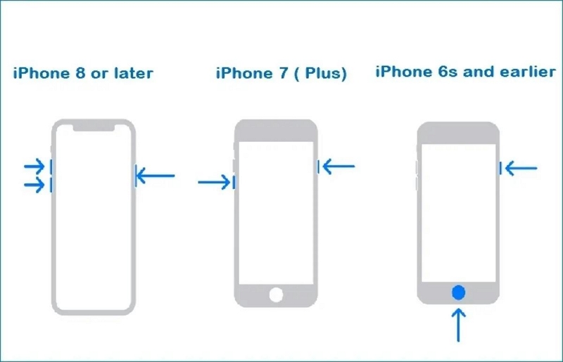 iPhoneをリカバリーモードで起動する