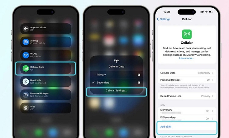 scan the qr code | can an unlocked iphone be used with any carrier