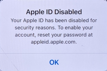 Apple account has been disabled | Unlock Apple ID
