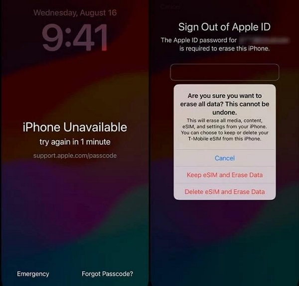 not signed in | how to unlock ipad without apple id