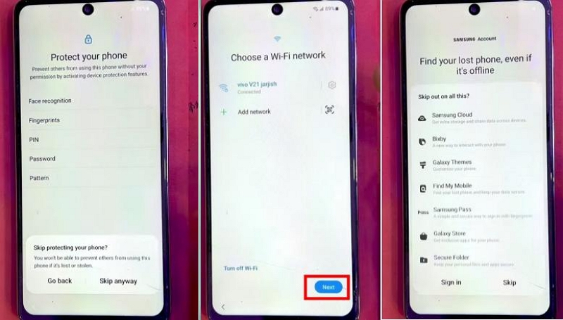 Skip Protecting Your Phone | samsung frp bypass tool