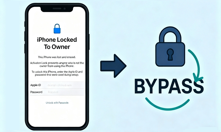 iCloud lock screen | Bypass iPhone Locked to Owner