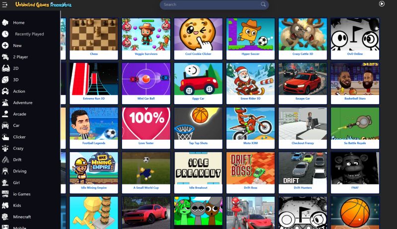 FreezeNova | Car Games Unblocked for School