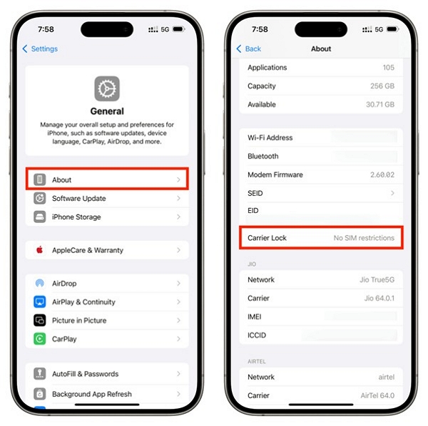 specific carrier | how to unlock country lock in iphone 