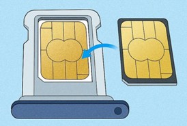 Insert the SIM Card | switching sim cards iphones