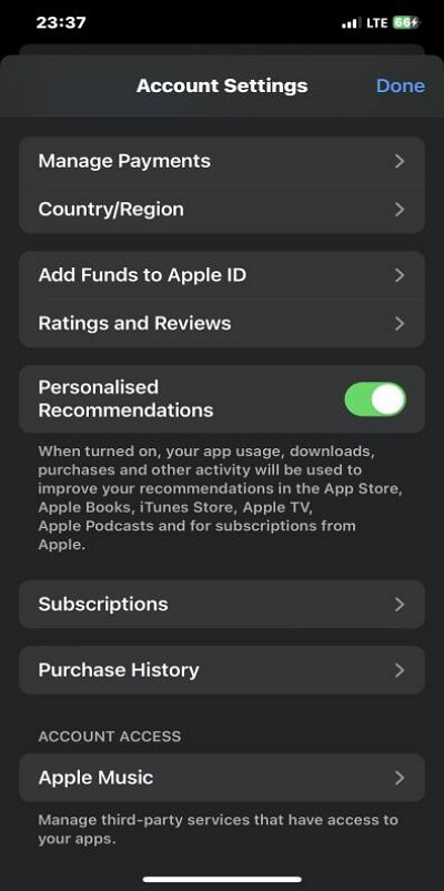 Enter your Apple ID password | Fix Your Account Has Been Disabled In The App StoreS