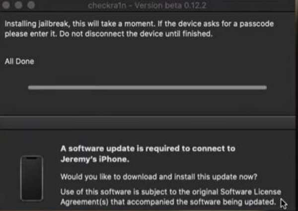 see a message | jailbreak iphone to unlock carrier free