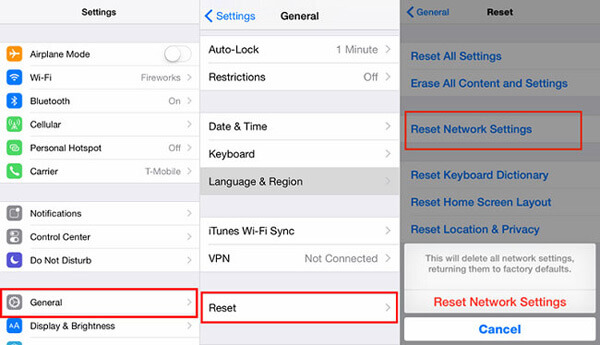 reset all network settings on iPhone | SIM Not Supported iPhone Bypass