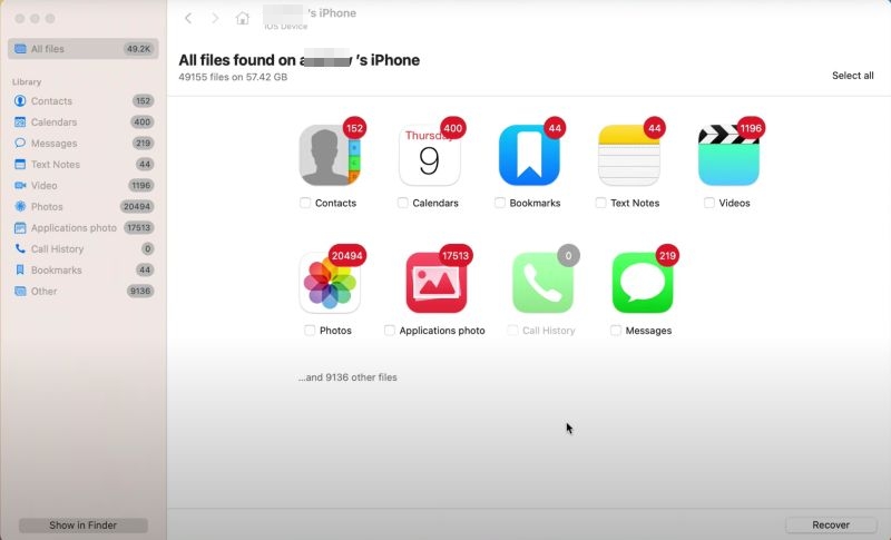 recoverable files | Disk Drill iPhone Recovery