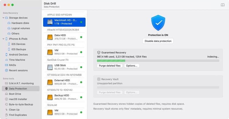 pick safe location | Disk Drill iPhone Recovery