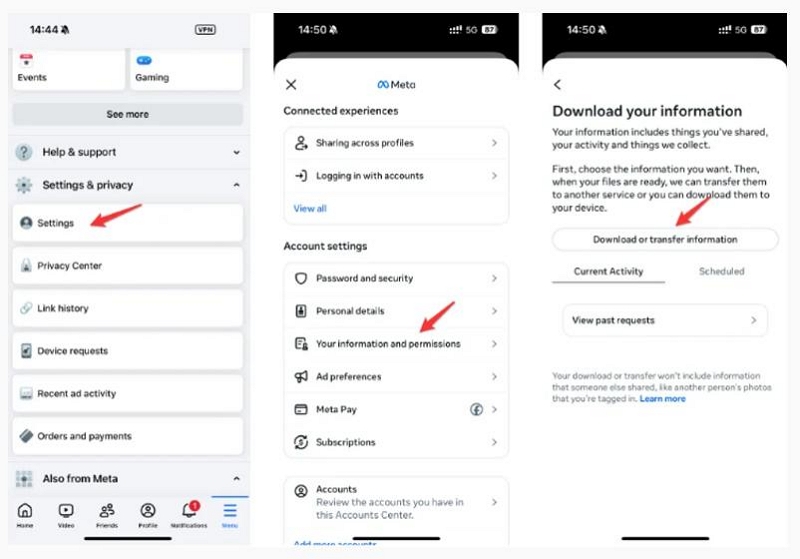 Facebook App | recover deleted imessages on iphone
