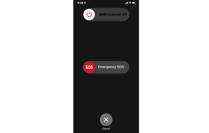 emergency SOS slider | iPhone Stuck on Emergency SOS