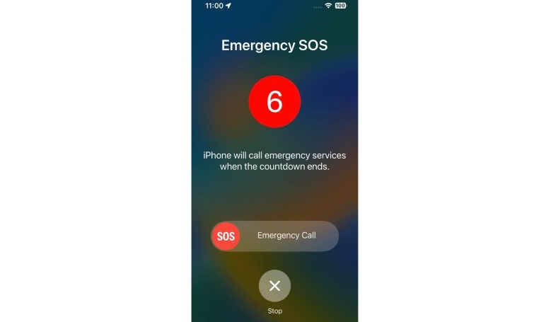 countdown SOS | iPhone Stuck on Emergency SOS