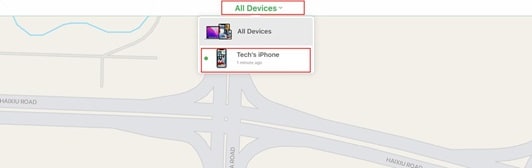 Select your locked device | how to unlock iphone with itunes