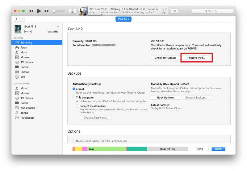 restore ipad  | mdm removal ipad