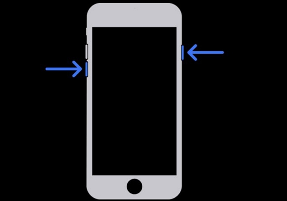 force restart iPhone 7 | iPhone Black Screen