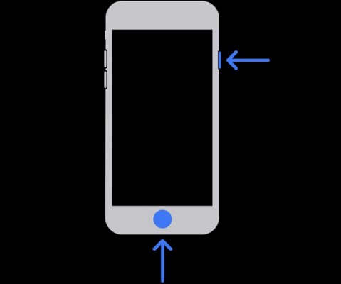 force restart iPhone 5 | iPhone Black Screen