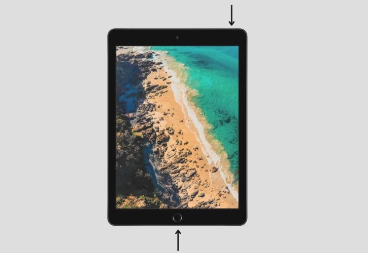 force restart iPad with Home | iPad Stuck in Boot Loop