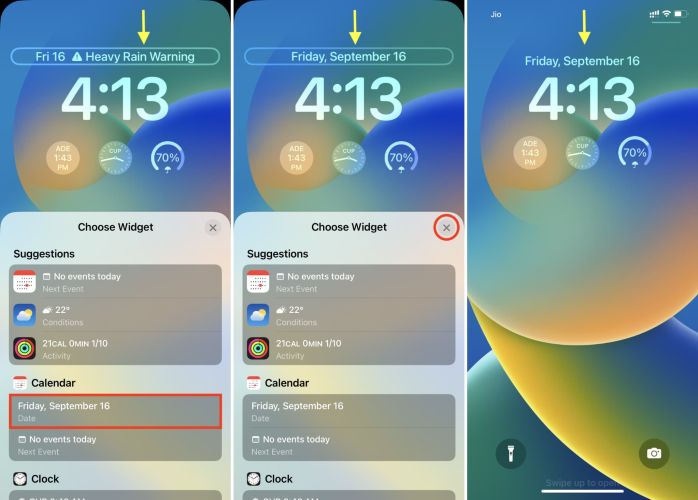 disable lock screen widgets | iPhone Black Screen Spinning Wheel