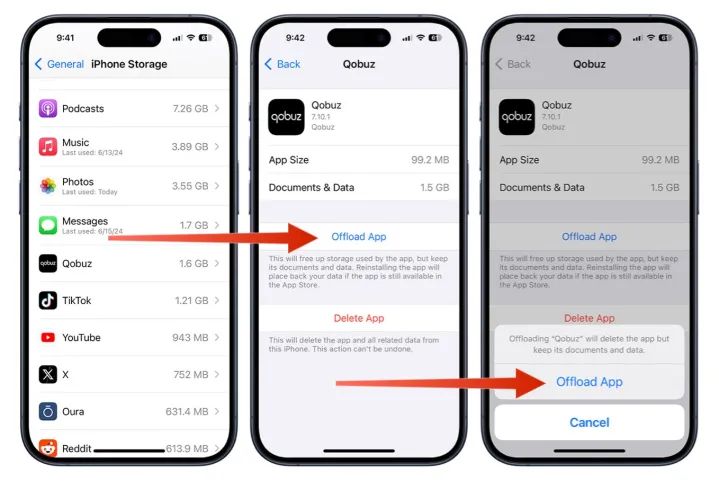 delete unnecessary files | iPhone Black Screen Spinning Wheel