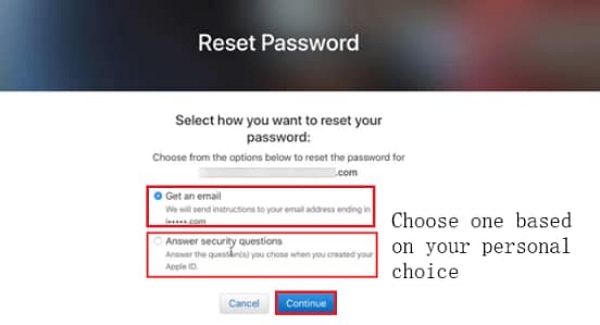 Recover iCloud Password via Security Questions | how i recover my icloud password