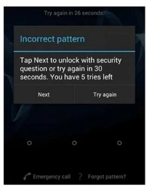 Enter Google account details | oppo mobile remove screen lock