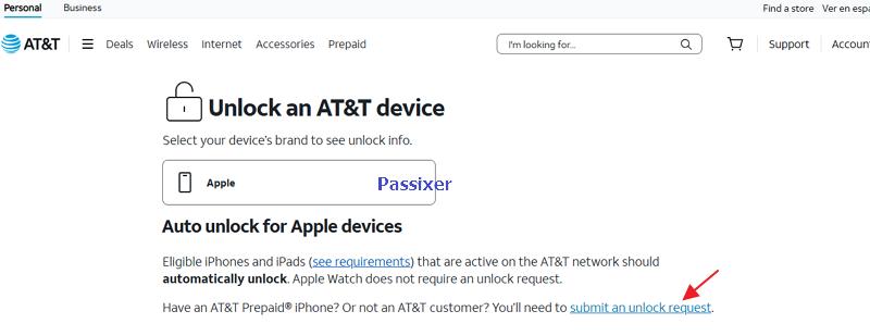 sign in AT&T | Unlock iPhone Carrier Online