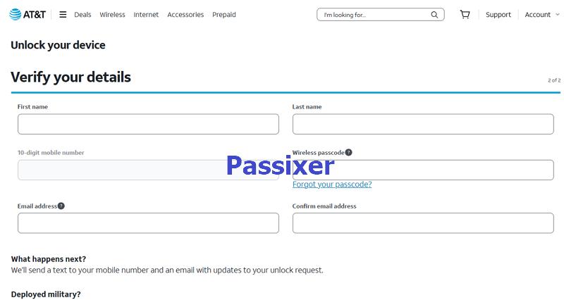 check your info | Unlock iPhone Carrier Online