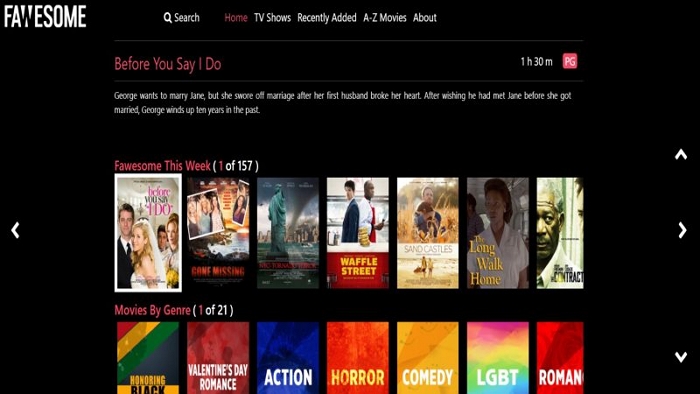 Fawesome | Unblocked Movie Sites for School