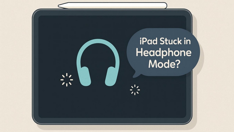get iPhone out of headphone mode | iPad Stuck in Headphone Mode