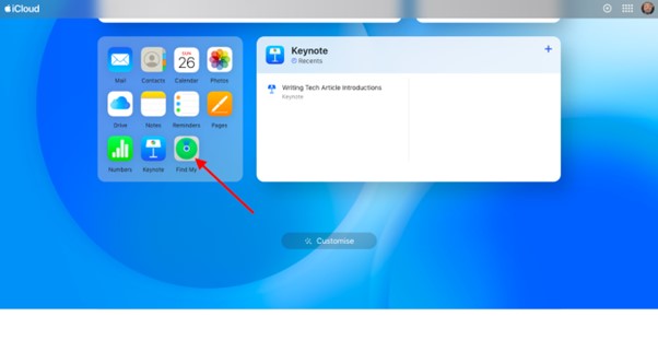iPhone entsperren ohne code über Mein iPhone suchen schritt 2