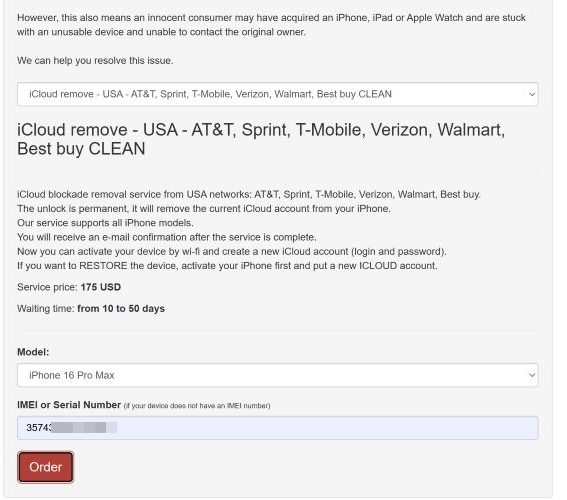 click Order | IMEI24