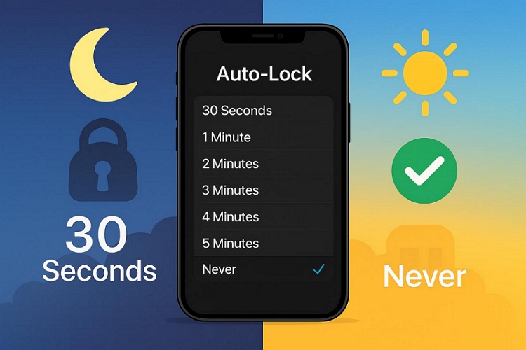 iPhone display | Turn Off Auto-Lock iPhone