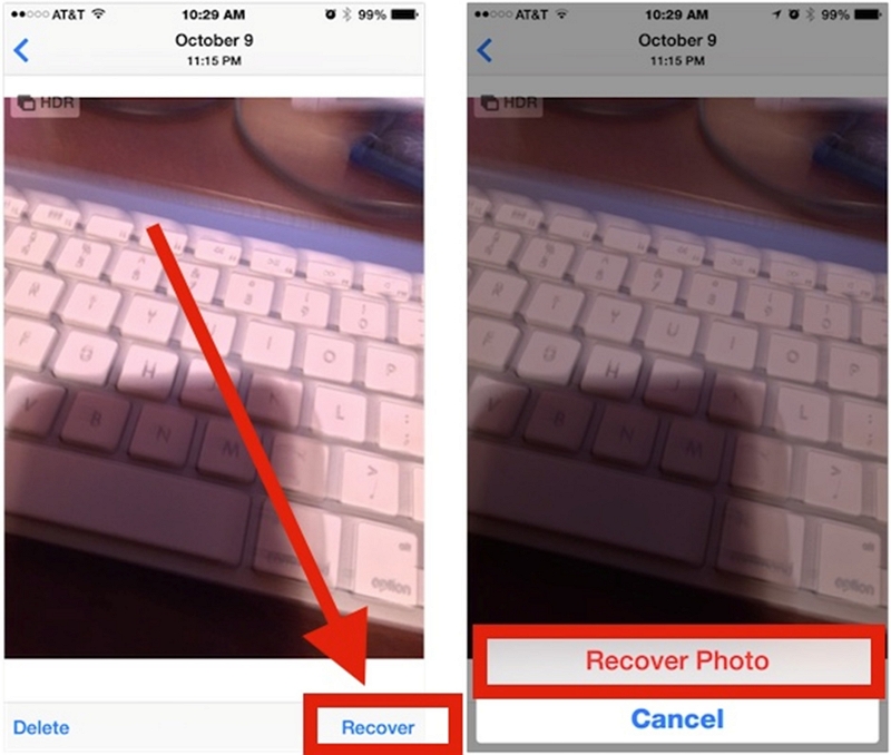 deleted videos are restored | recover deleted videos from iphone