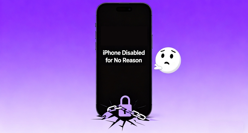 disabled iPhone | iPhone Disabled for No Reason