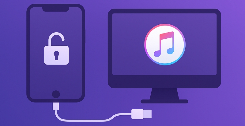 unlock iPhone with iTunes