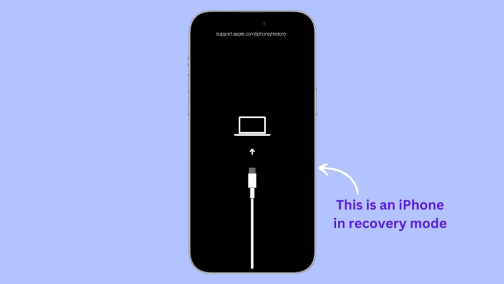 recovery mode logo | Unlock iPhone Passcode Without Apple ID