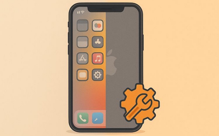 turn iPhone screen back to normal | iPhone Grey Screen
