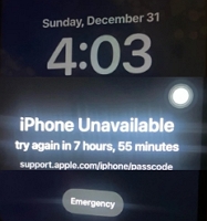 wait for timeout | iPhone Unavailable Try Again in 8 Hours