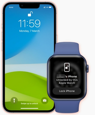 use Apple Watch to unlock iPhone | Access iPhone without Passcode